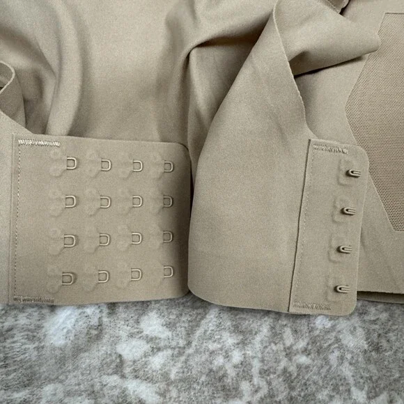 HoneyLove LiftWear CrossOver Wirefree Bra Sand Women’s Size 2X Beige Wireless - Picture 5 of 6